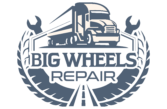 Big Wheels Repair logo – Gainesville's premier heavy duty truck repair shop specializing in commercial trailer repair, semi-truck maintenance, and big truck tire services.